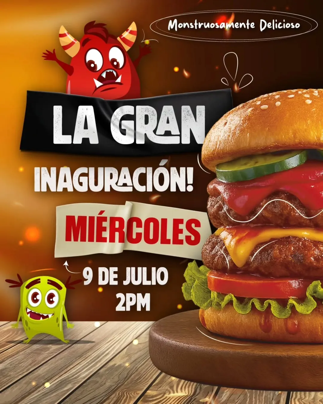 Anuncio · gran inauguración para Abbysal Tentacle Cravings