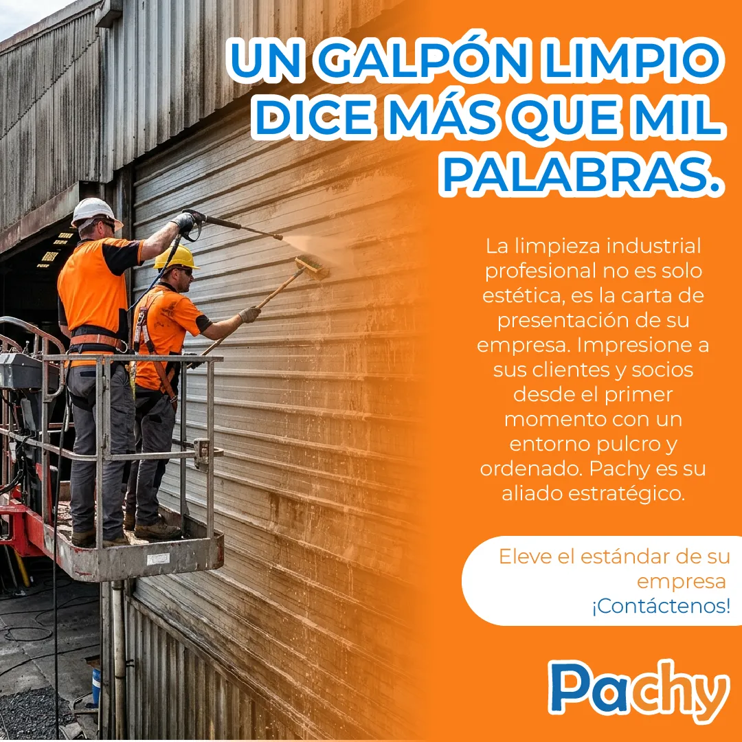 Post · limpieza industrial para Pachy Limpieza Profesional