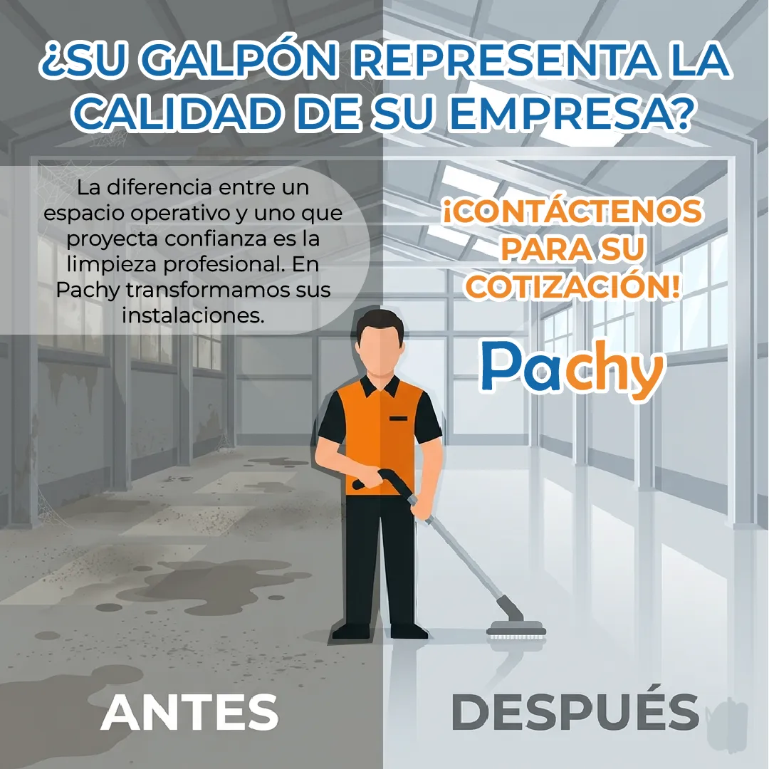Post · antes y después para Pachy Limpieza Profesional
